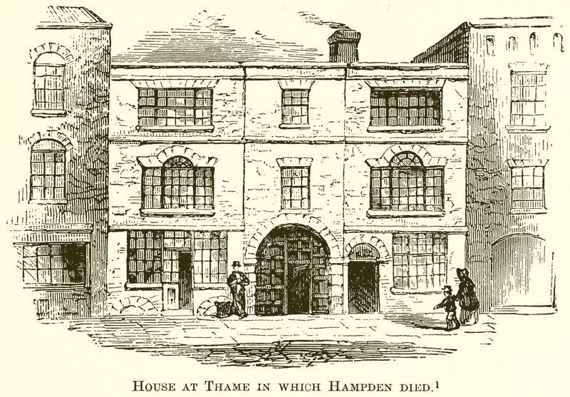 House at Thame in which Hampden Died by English School