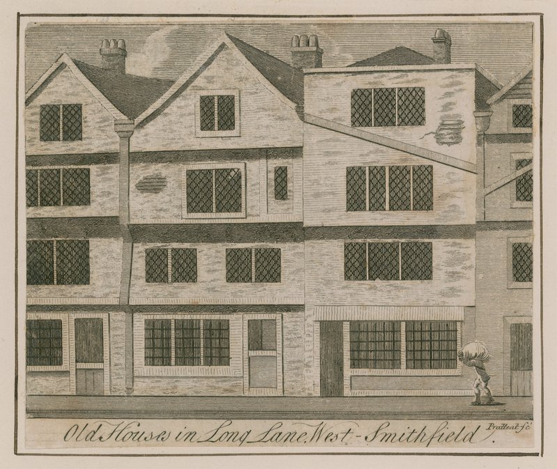 House in Long Lane, West Smithfield by English School