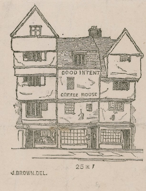 House in Long Lane, West Smithfield by English School