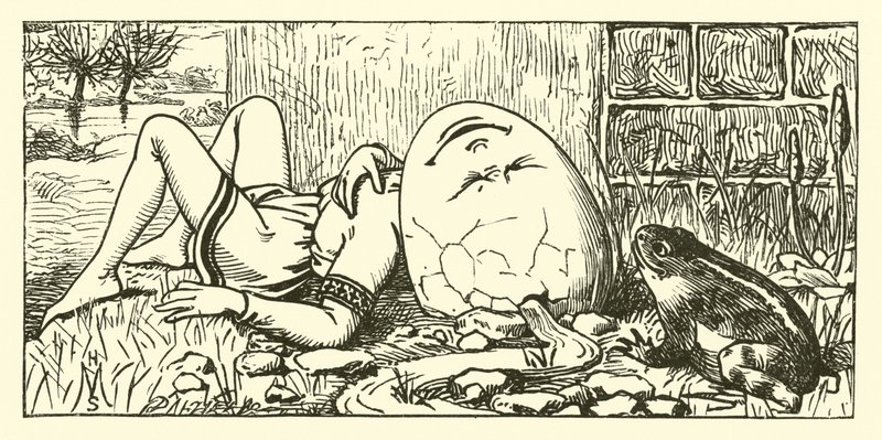 Humpty Dumpty by English School