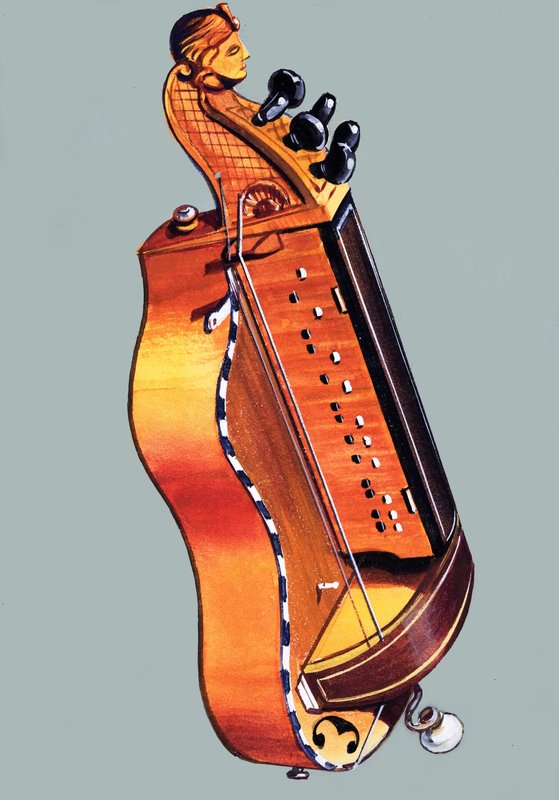 Hurdy Gurdy by English School Buy fine art print
