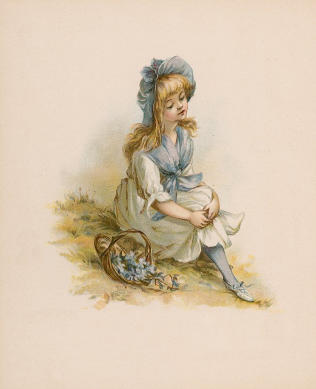 Illustration for The Language Of Flowers by English School
