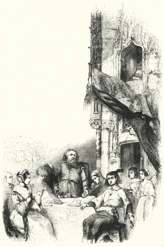 Illustration for the opera La Juive by Fromental Halevy by English School