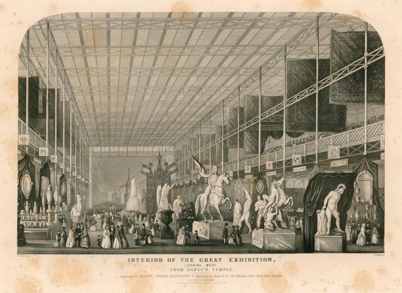 Interior Looking West from Dante