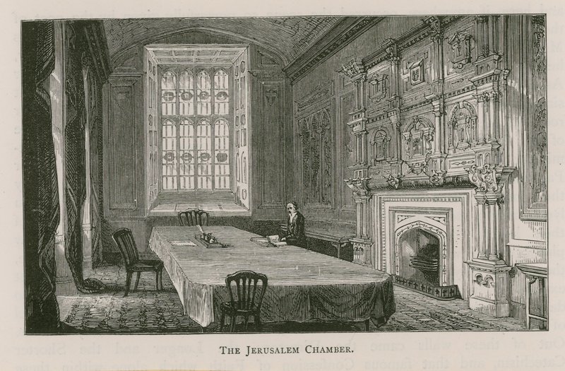 Interior of the Jerusalem Chamber by English School