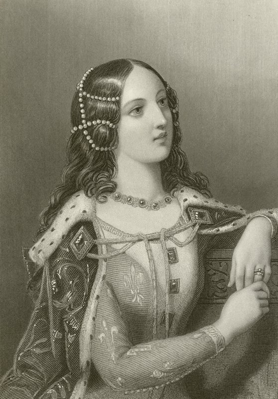Isabella of Valois, 2nd Wife of King Richard II by English School