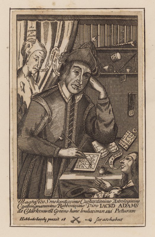 Jacko Adams, Astrologer of Clerkenwell Green, London by English School