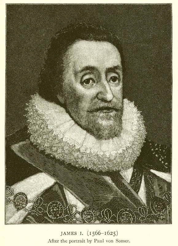 James I (1566-1625) by English School