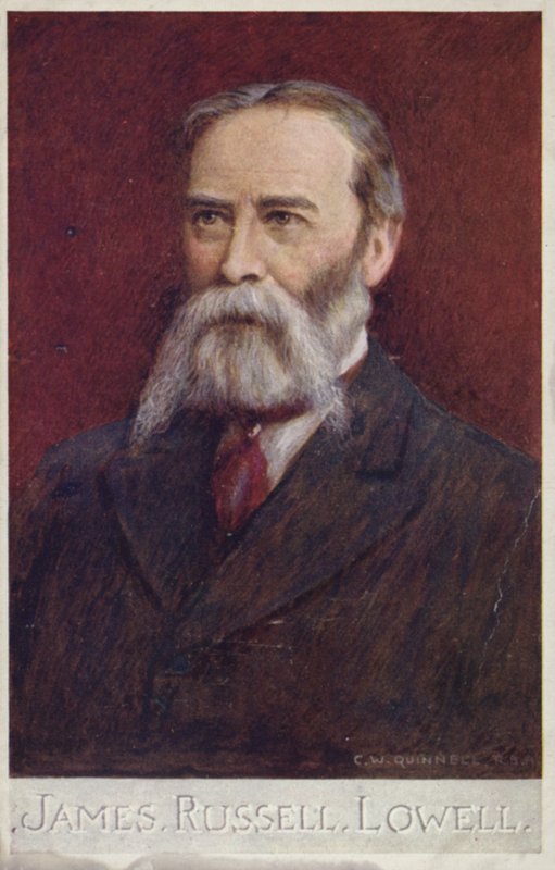 James Russell Lowell, American Poet and Diplomat by English School