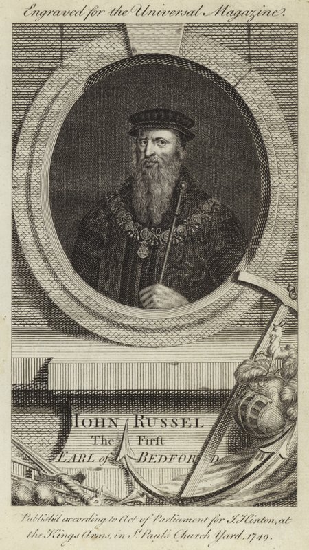 John Russell, The First Earl of Bedford by English School