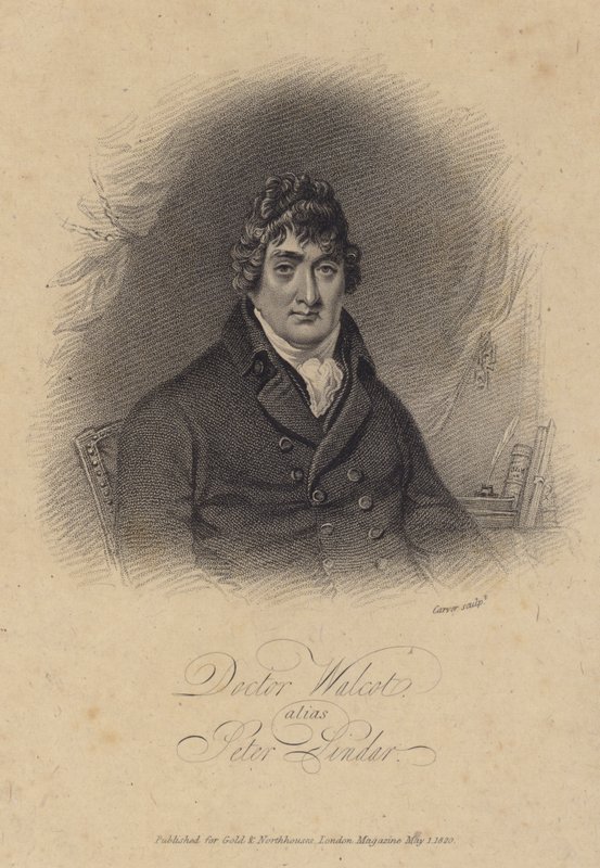 John Wolcot, English physician and satirist who wrote under the pen name Peter Pindar by English School
