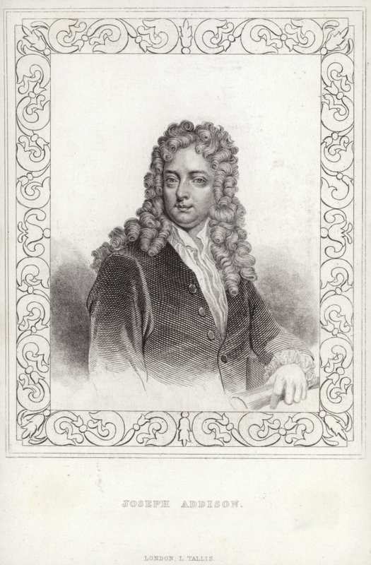Joseph Addison, English Author and Politician by English School