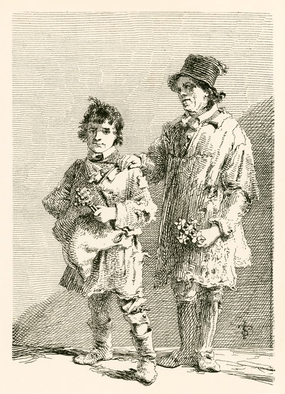 Joseph Thake and His Son, Who Made Rattle Puzzles by English School