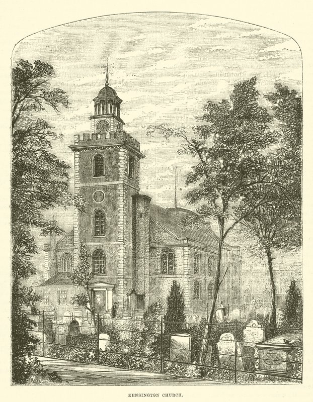 Kensington Church by English School