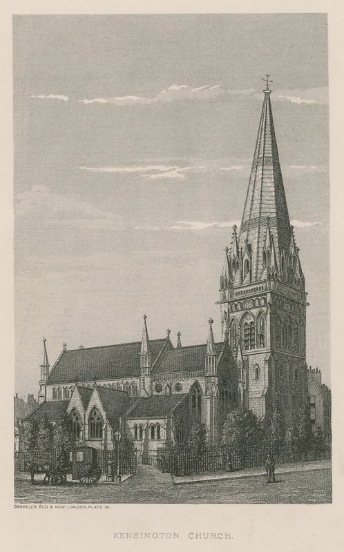 Kensington Church, London by English School