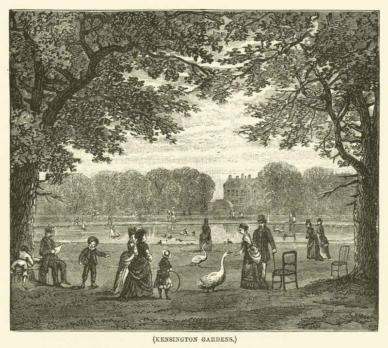 Kensington Gardens by English School