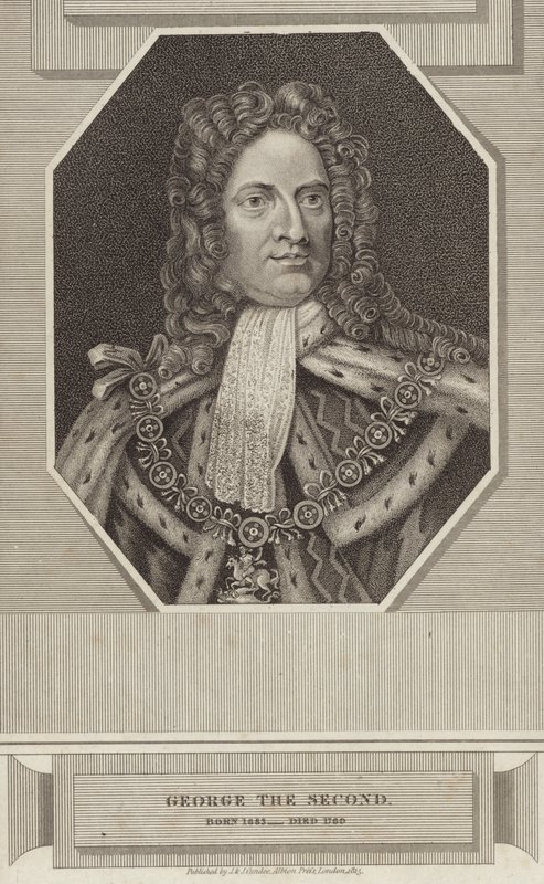 King George II of Great Britain and Ireland by English School