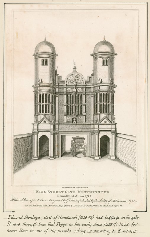 King Street Gate, Westminster by English School