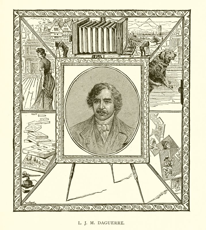L. J. M. Daguerre by English School