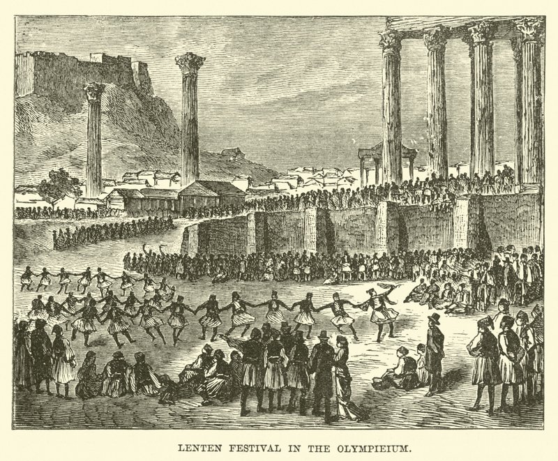 Lenten Festival in the Olympieium by English School