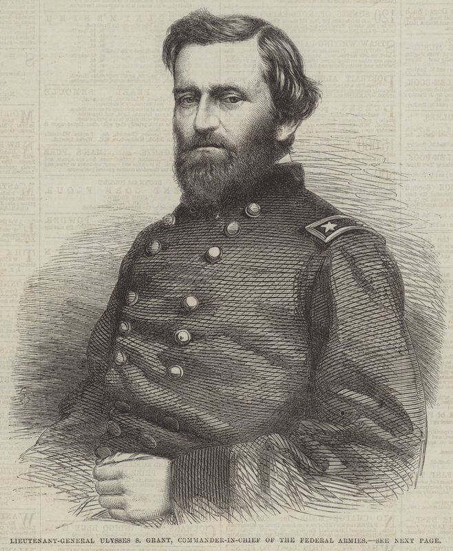 Lieutenant-General Ulysses S Grant, Commander-in-Chief of the Federal Armies by English School