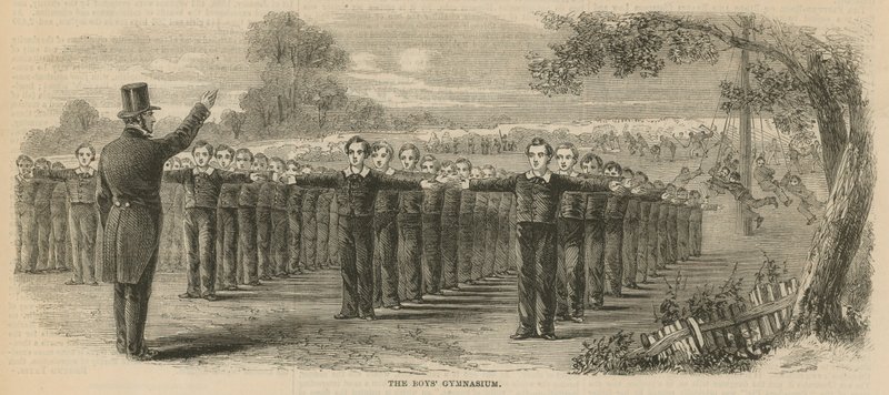 London Boys Gymnasium by English School