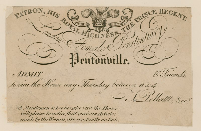 London Female Penitentiary, Clerkenwell by English School