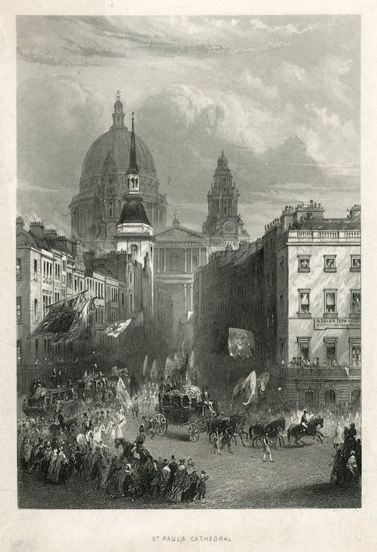 Ludgate Hill by English School