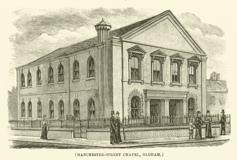 Manchester-Street Chapel, Oldham by English School