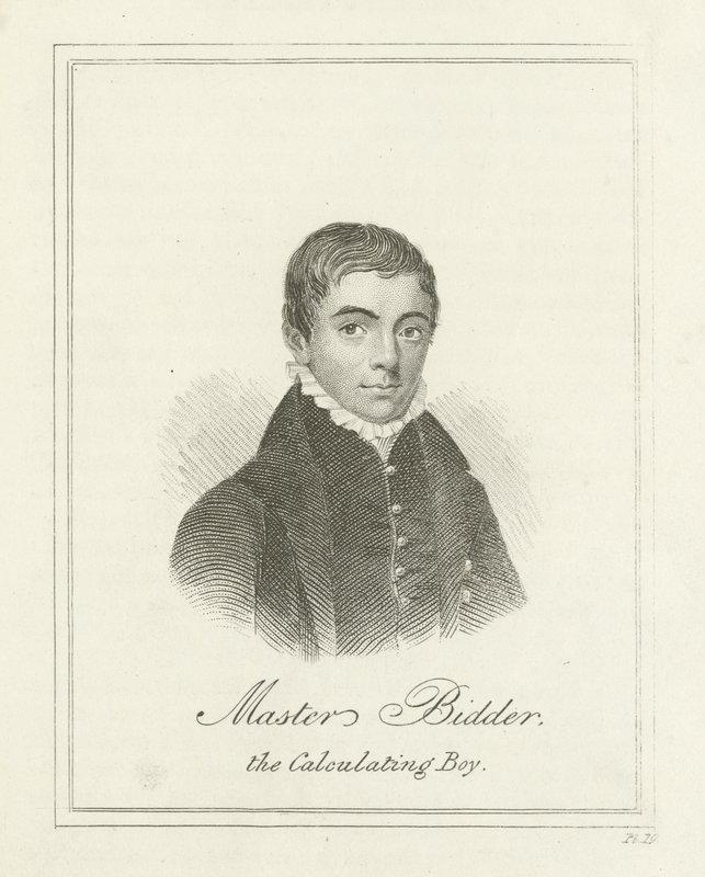 Master Bidder, the Calculating Boy by English School