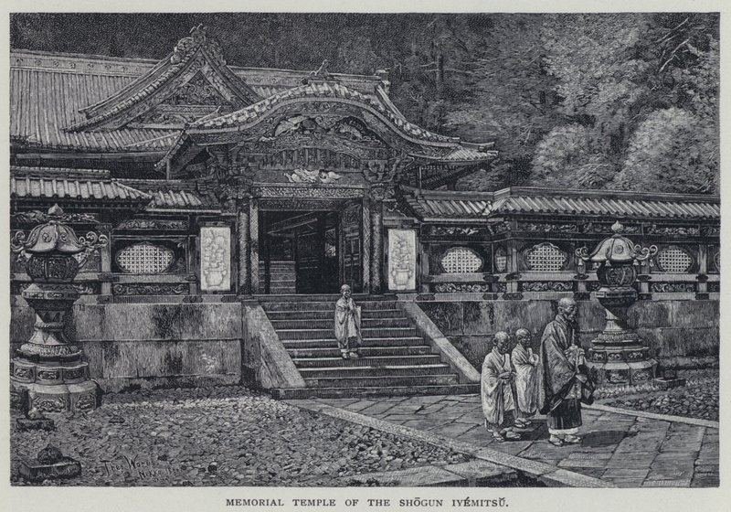 Memorial temple of the Shogun Iyemitsu by English School