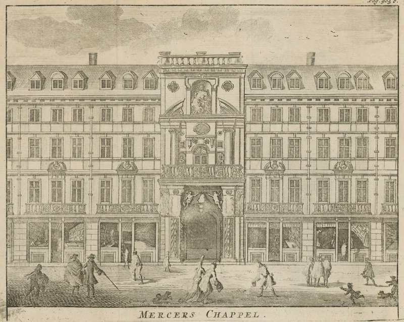 Mercers Chapel, London by English School