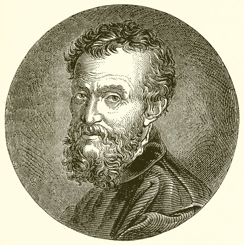 Michelangelo by English School