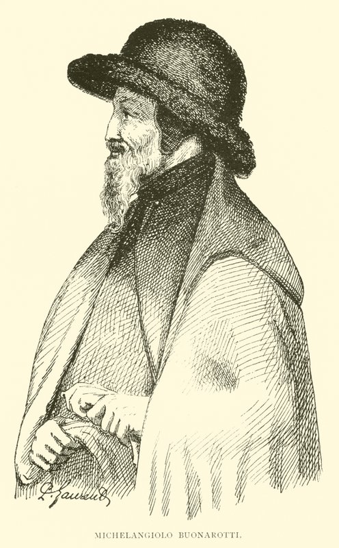 Michelangelo Buonarroti by English School