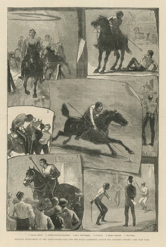 Military Tournament at the Agricultural Hall by English School