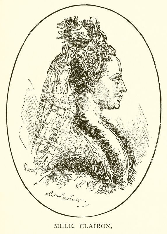 Mlle Clairon by English School