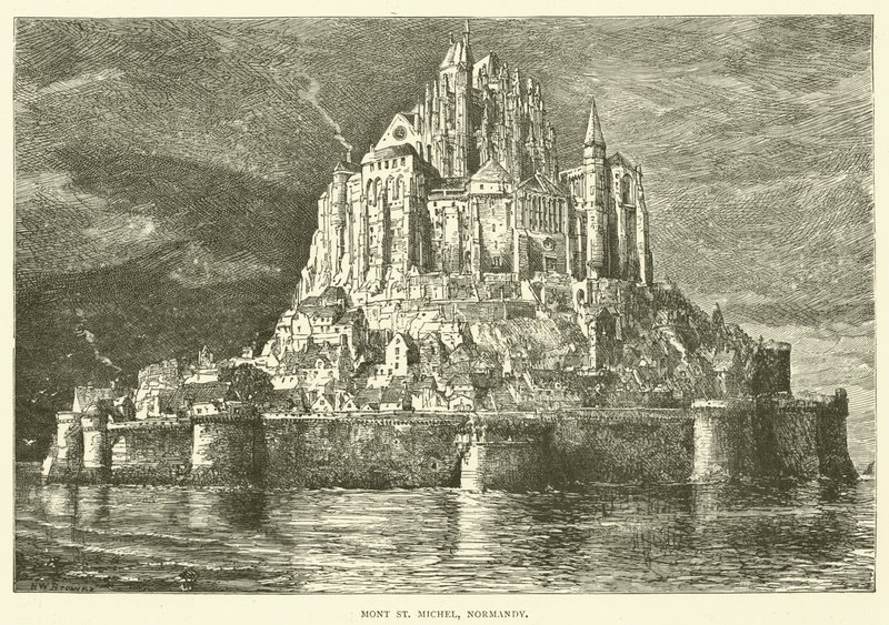 Mont St Michel, Normandy by English School