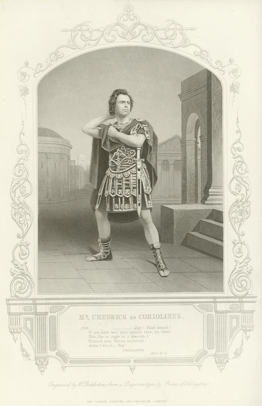 Coriolanus, Act V, Scene III by English School