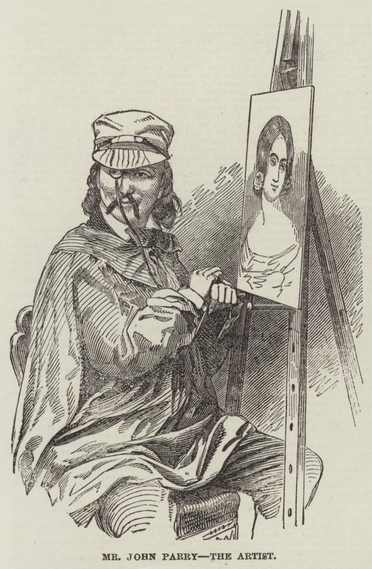 Mr John Parry, the Artist by English School