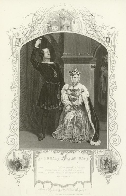 Hamlet, Act III, Scene IV by English School