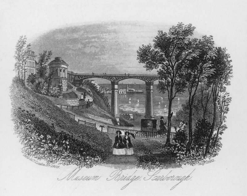 Museum Bridge, Scarborough by English School