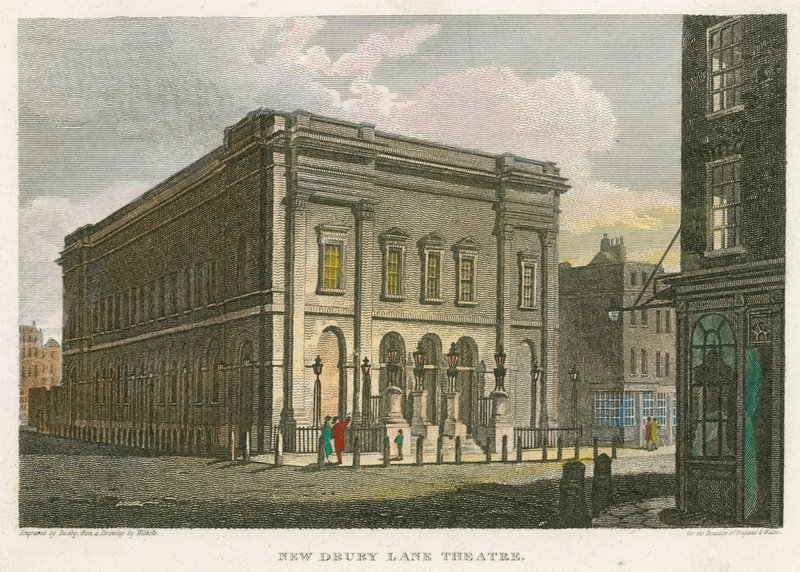 New Drury Lane Theatre, London by English School