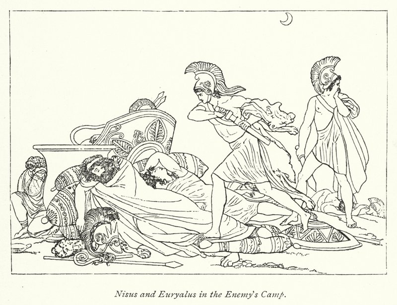 Nisus and Euryalus in the Enemy