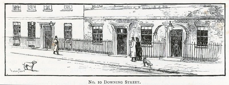 No. 10 Downing Street by English School