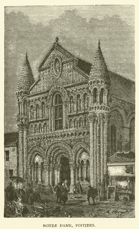 Notre Dame, Poitiers by English School