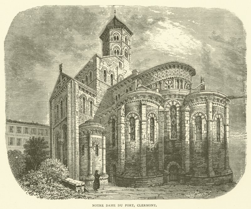 Notre Dame du Port, Clermont by English School