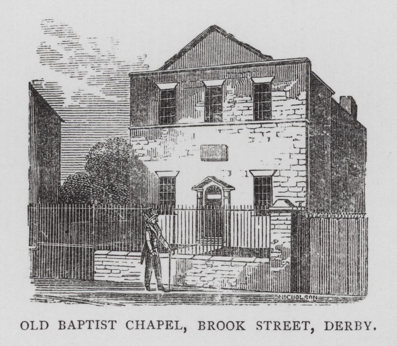 Old Baptist Chapel, Brook Street, Derby by English School
