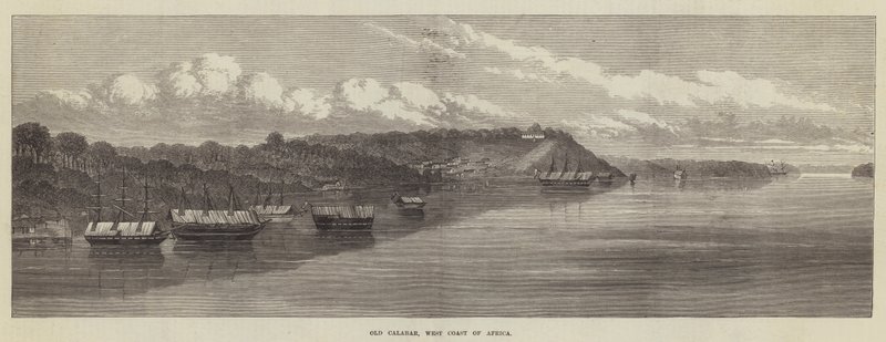 Old Calabar, West Coast of Africa by English School