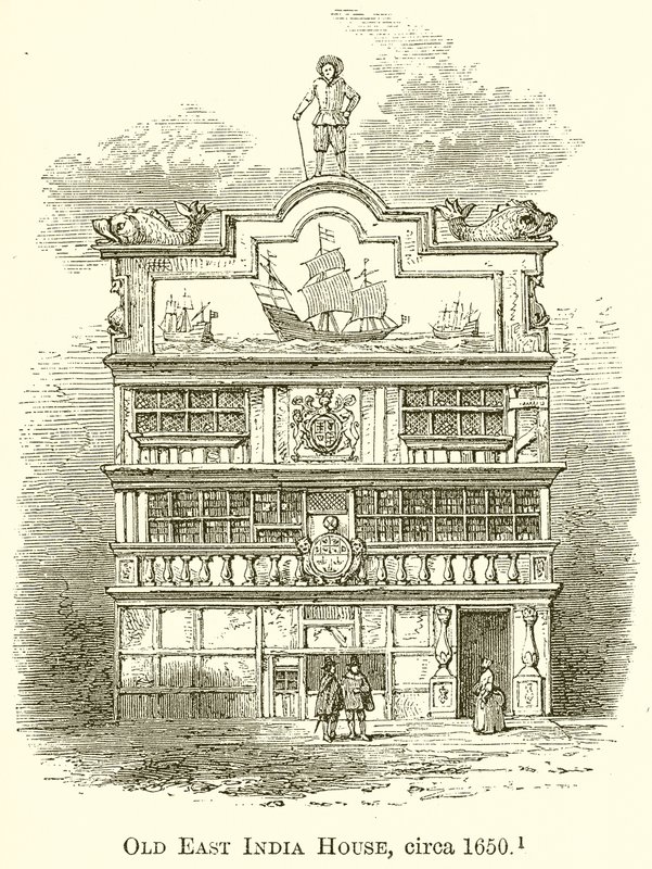 Old East India House, circa 1650 by English School