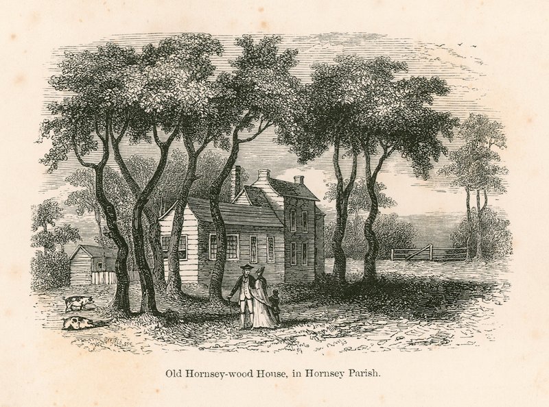 Old Hornsey Wood House, Hornsey Wood, London by English School